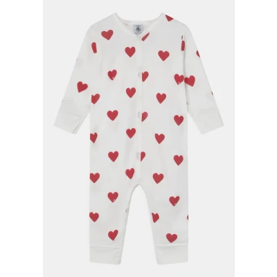 Abbildung von Petit Bateau DORS BIEN SANS Pieds Pyjama für Kinder, Größe: 74/80, Marshmallow/terkuit