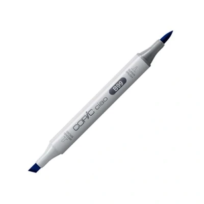Abbildung von COPIC Ciao Marker Typ B 99, Agate, vielseitiger Layoutmarker, mit einer mittelbreiten und Brush Spitze