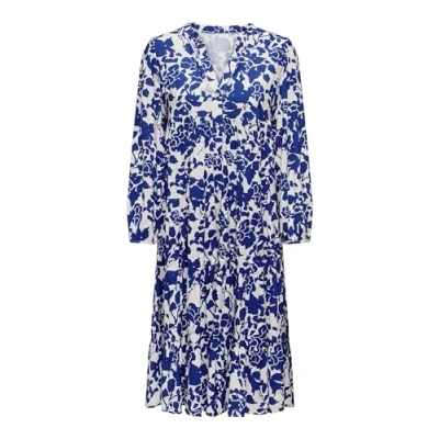 Abbildung von ONLY Onlmilana Dress Blusenkleid, Damen, Größe: Large, Surf the web