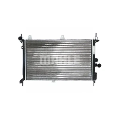 Abbildung von MAHLE ORIGINAL CR 267 000S Kühler, Motorkühlung für Fahrzeuge ohne Klimaanlage 532 358 42 mit Verschlussstopfen Kühlrippen mechanisch gefügt