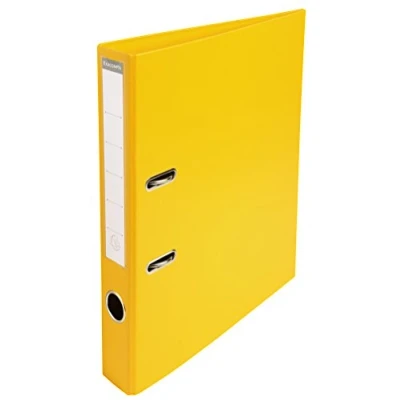 Abbildung von 10 x Exacompta Ordner Premium A4 PVC 50mm gelb