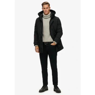Abbildung von Superdry CITY Padded Wintermantel, Herren, Größe: XL, Black