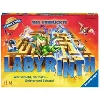 Abbildung von Ravensburger DAS VERRÜCKTE Labyrinth Brettspiel für Kinder, Größe: One Size, Mehrfarbig