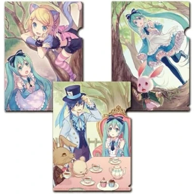Abbildung von SAKAMI Hatsune Miku Clearfile Set / Folien (3 Stück) original &amp; lizensiert