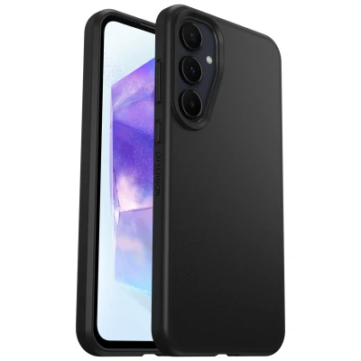 Abbildung von Otterbox React Kunststoff Back Cover Schwarz Samsung Galaxy A55 5G