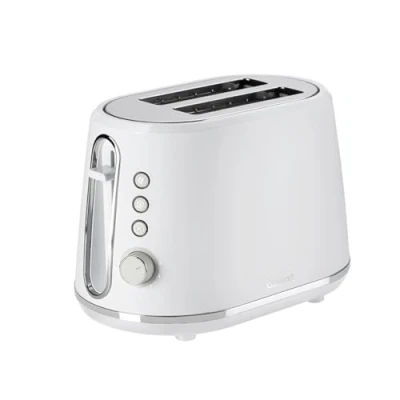 Abbildung von Cuisinart 2 Scheiben Toaster extra tiefe, breite Schlitze, ideal für dickes Brot und Bagels Hochstellhebel 7 Bräunungsstufen plus Abtauung Passender Wasserkocher erhältlich Warmes Weiss