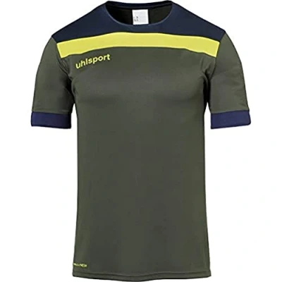 Abbildung von uhlsport Herren Offense 23 Trikot, Dark Olive/Marine/Fluo ge, L