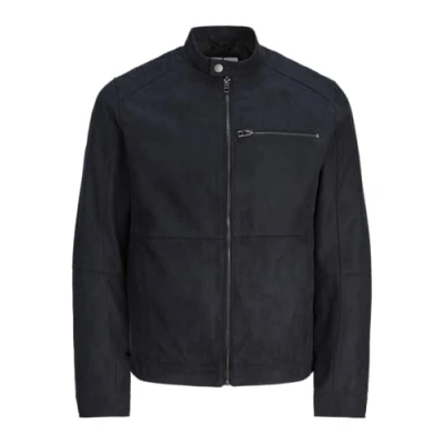 Abbildung von Jack &amp; Jones Jjedylan Biker Kunstlederjacke, Herren, Größe: Medium, Beige
