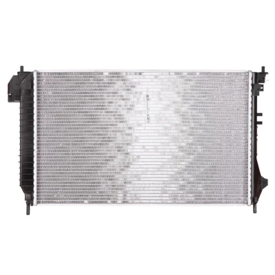 Abbildung von NRF 58294 Kühler, Motorkühlung Aluminium 650 398 26 mit Dichtring Kühlrippen gelötet OPEL: Vectra C Caravan, Signum CC, Limousine