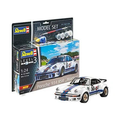 Abbildung von Revell® Modellbausatz Porsche 934 RSR &quot;Martini&quot;, Maßstab 1:24, Made in Europe