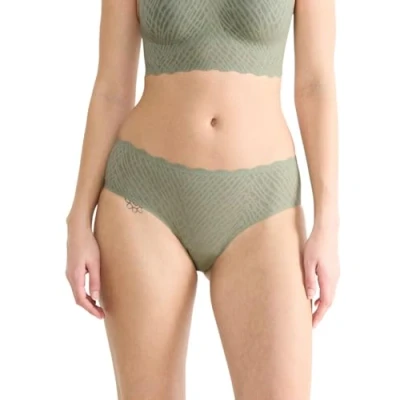 Abbildung von Sloggi ZERO Feel Bliss Hipster Brief Grün/Khaki Small Damen