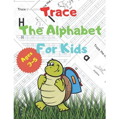 Abbildung von Trace The Alphabet For Kids Ages 3 5: Capital &amp; Small Tracingin 4 Lines 5 (8.5x11 inches).