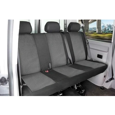 Abbildung von WALSER 10236 Sitzschonbezug schwarz Polyester VOLKSWAGEN: Transporter 4 Bus, Caddy 3 Kombi, 5 MERCEDES BENZ: Vito Mixto