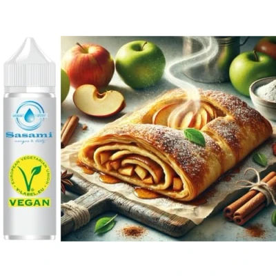 Abbildung von Apfelstrudel Aroma Konzentrat Vegan Sasami 100ml