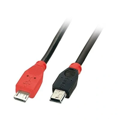 Abbildung von Lindy USB 2.0 Kabel Micro B / Mini OTG M/M 1m