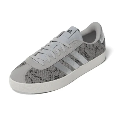 Abbildung von adidas Damen VL Court 3.0 Shoes Schuhe, Grey Two/Silver met./Off White, 40 2/3 EU