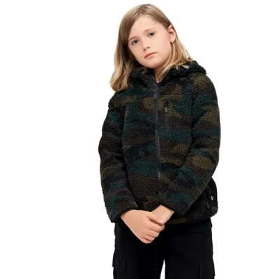 Abbildung von Brandit Allwetterjacke Damen Kids Teddyfleecejacket Hood (1 St)