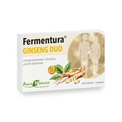 Abbildung von Aura Natura Fermentura Ginseng Duo 30 Kapseln