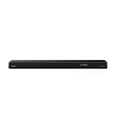 Abbildung von Grundig DSB 1000 Soundbar mit integriertem Subwoofer, Slim Design, 2.1 Kanal Dolby Atmos, 120 Watt Musikleistung, Bluetooth 4.2, HDMI (ARC), Optischer, Coaxial und Aux Eingang, Schwarz