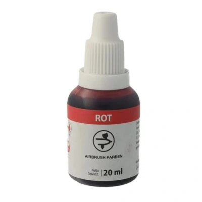 Abbildung von Bakeryteam Airbrush Lebensmittelfarbe Rot/Red 20ml