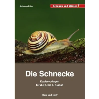 Abbildung von die Schnecke Kopiervorlagen für 2. bis 4. Klasse