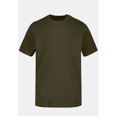 Abbildung von JP1880 Grosse GRÖSSEN BIS 8XL Tshirt basic, Herren, Größe: 6XL, Dunkel oliv