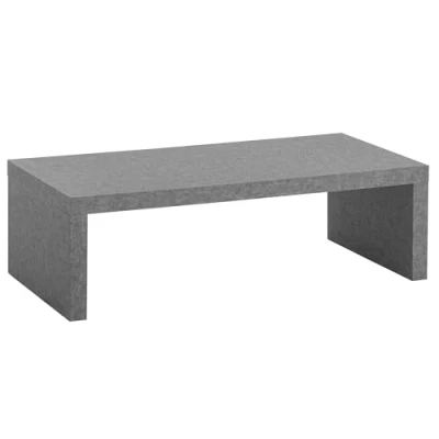 Abbildung von FineBuy Couchtisch 110x55x35 cm Sofatisch Zeitlos, Design Wohnzimmertisch Rechteckig, Loungetisch Schlicht, Kaffeetisch Groß