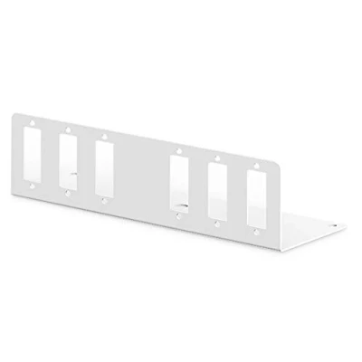 Abbildung von Assmann DIGITUS Adapterplatte für DN 96800S 2, grau 6x SC DX, LC QD