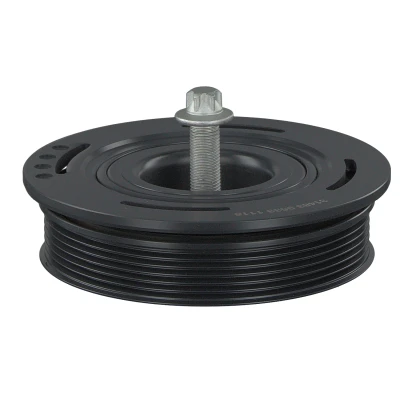 Abbildung von febi BILSTEIN 33699 Kurbelwellenriemenscheibe 6PK 166, 152 5 mit Schraube Plus RENAULT: MASTER 2 Kasten, LAGUNA Grandtour,