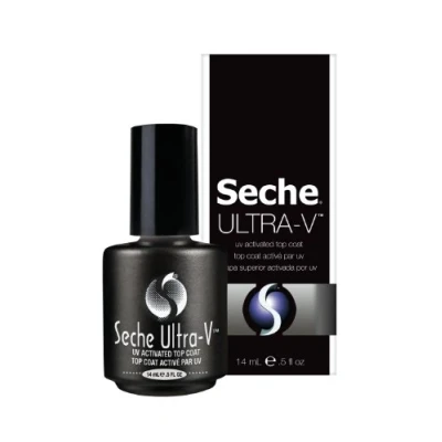 Abbildung von Seche Top Coat Ultra V Nagellack, schnelltrocknend für dauerhaften Halt, 14 ml