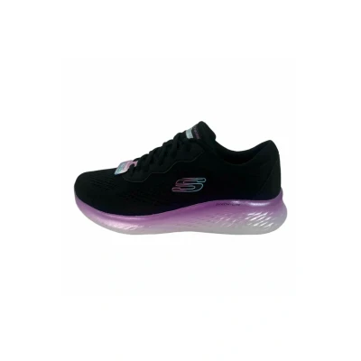 Abbildung von Skechers Damen Stunning Steps Skech Lite Pro atemberaubende Schritte, Black Mesh Purple Trim, 37 EU