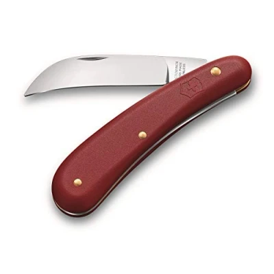 Abbildung von Victorinox Hakenmesser S, Garten, Schweizer Taschenmesser, Gärtner und Floristen, Klinge, gebogen, rot