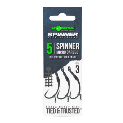 Abbildung von Korda Spinner Hook Sections 5 Karpfenhaken