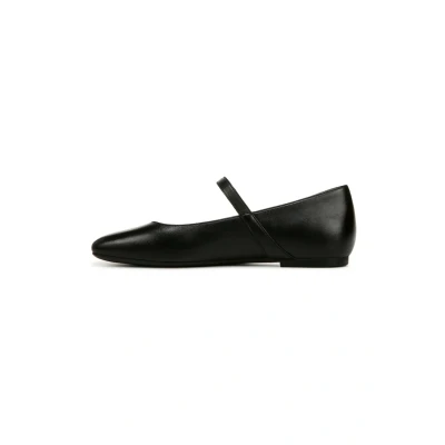 Abbildung von Vionic Damen Alameda Mary Jane Flat, Schwarz Leder, 5 breit