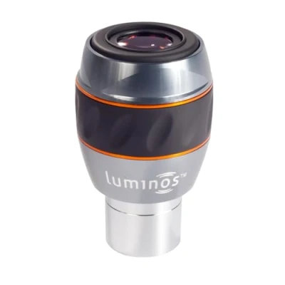 Abbildung von Celestron 93430 7 mm Luminos Okular, Silber/Schwarz