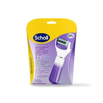 Abbildung von Scholl Expert Care 2 in 1 Feile &amp;amp Glättung Elektronische Fußfeile Elektrische Stück