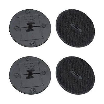 Abbildung von EMSea 4 x Fußmatten Teppich Haken Schlaufe Halter Montage Pad Auto Matten Clips Befestigungen Boden Twist Lock T Form 07149166609 Kompatibel mit BMW