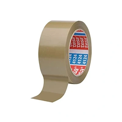 Abbildung von Tesa Packband tesapack 4124 25mmx66m PVC braun