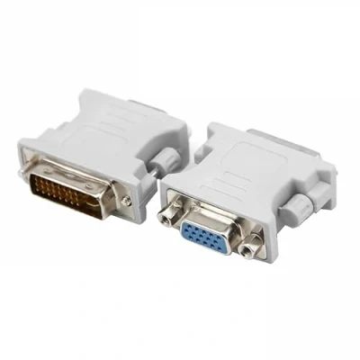 Abbildung von Bolwins H63 DVI zu VGA Adapter D (24+1) Stecker Buchse 15pol für PC Computer