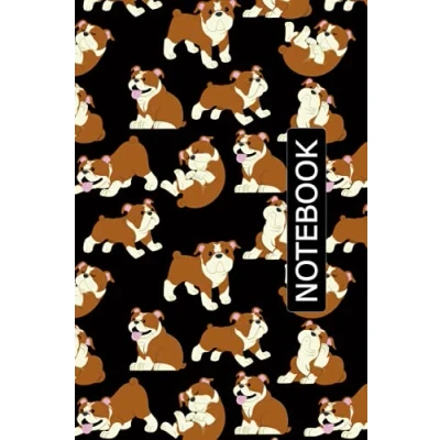 Abbildung von English Bulldog Notebook: Notebook Journal To Write Notes, Password, Notepad, Do Lists 6 x 9 Inches 100 Pages