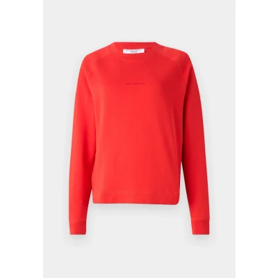 Abbildung von Marc O&#039;Polo Denim CREW NECK Sweatshirt, Damen, Größe: XS, Vermillion red