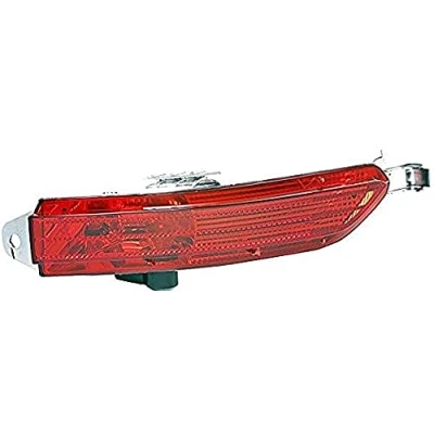 Abbildung von HELLA 2NE 010 344 081 Nebelschlussleuchte Glühlampen Technologie rechts, unten Rot mit Glühlampe VOLKSWAGEN: Touareg II
