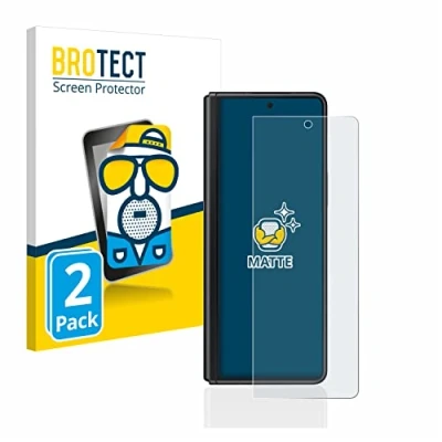 Abbildung von BROTECT Entspiegelungs Schutzfolie für Samsung Galaxy Z Fold 3 5G (2 Stück) Matte Displayschutz Folie, Anti Reflex, Fingerprint