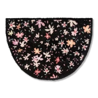 Abbildung von ASTRA Fußmatte &quot;Pure&amp;Soft 012&quot;, halbrund, Sauberlaufmatte, weiche Oberfläche, waschbar, rutschfest