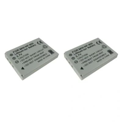 Abbildung von 2X Trade Shop Kamera Li Ion Akku kompatibel mit BenQ DC E43 E53 E720 Medion MD 85700 85801 85820 85867 85866 MD8700 Life P 42012 Voigtländer Virtus D4 D5 S6 D500 D600 D 4 5 S 6