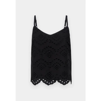 Abbildung von Pieces Pcvilde Strap TOP Top, Damen, Größe: Small, Black