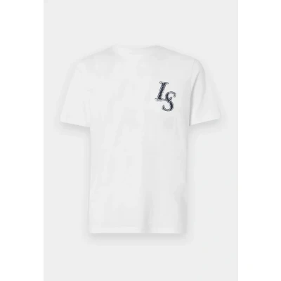 Abbildung von Lyle &amp; Scott Emblem Graphic Tshirt print, Herren, Größe: Medium, White