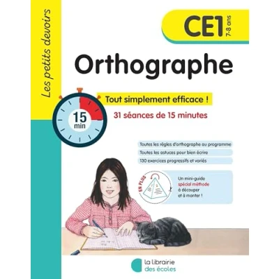 Abbildung von Les petits devoirs Orthographe CE1: Tout simplement efficace ! 31 séances de 15 minutes