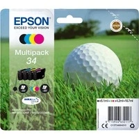 Abbildung von Multi pack! Epson 34 BK C M Y tintenpatrone C13T34664010 original