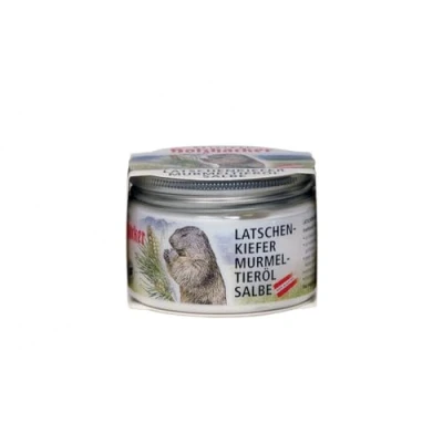 Abbildung von Holzhacker Latschenkiefer MURMELTIERÖLSALBE im Tiegel 150 ml RIVIERA Österreichisches Qualitätsprodukt